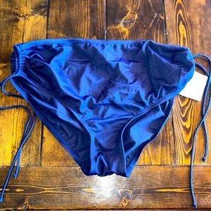 Navy bikini bottom